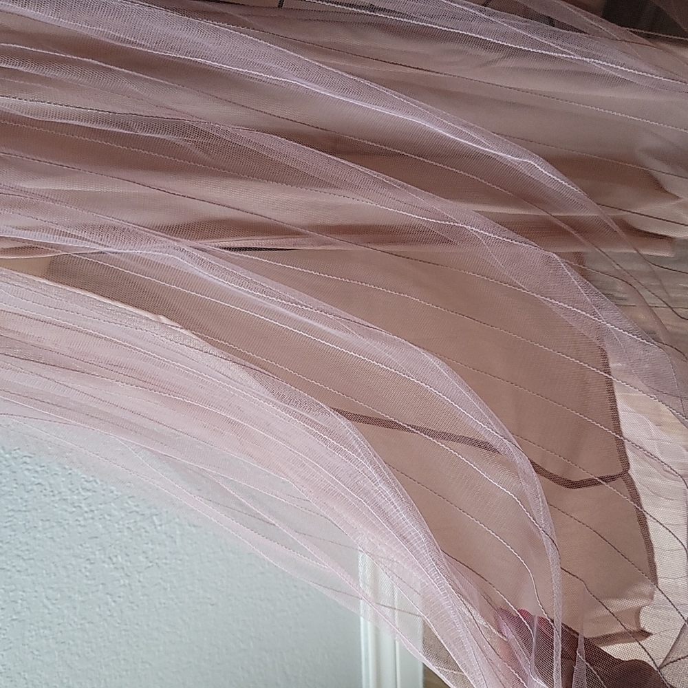 Flowy Beautiful Dusty Rose Maxi Dress - Picture 5 of 15